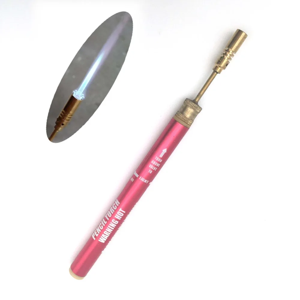 

Mini Gas Blow Torch Gun Soldering Gas Torch Welding Iron Cordless Welding Pen Burner for Soldering Welding Torch