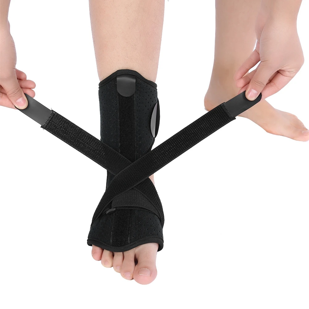 

Foot Drop Night Splint Orthotics Fracture Sprain Injury Support Wrap Ankle Braces