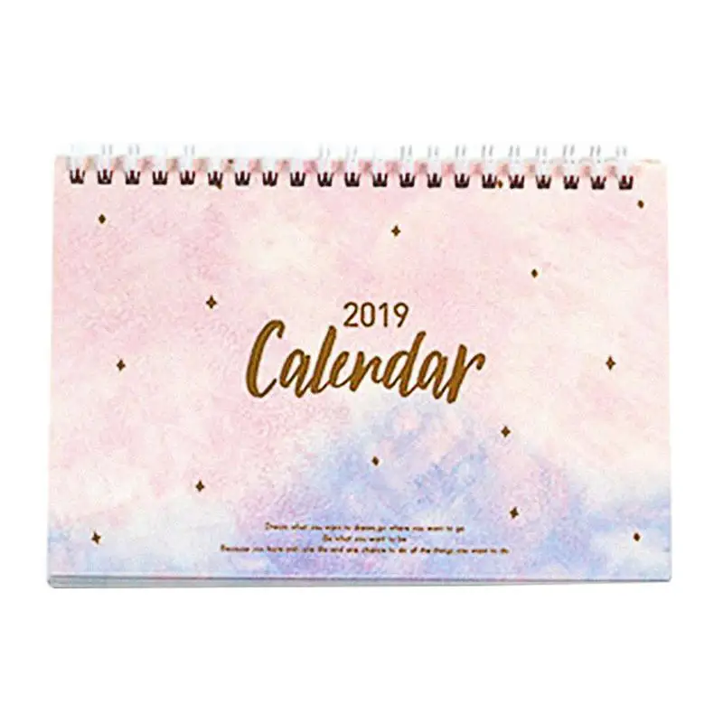 

Cute Desktop Calendar Four Seasons Series Desktop Calendar For 2019 - Memorandum Of Schedule Planning