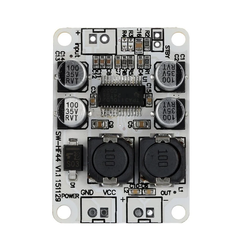 DC 8 26V TPA3110 PBTL 30W Цифровой моно усилитель плата модуля AMP набор для самостоятельной
