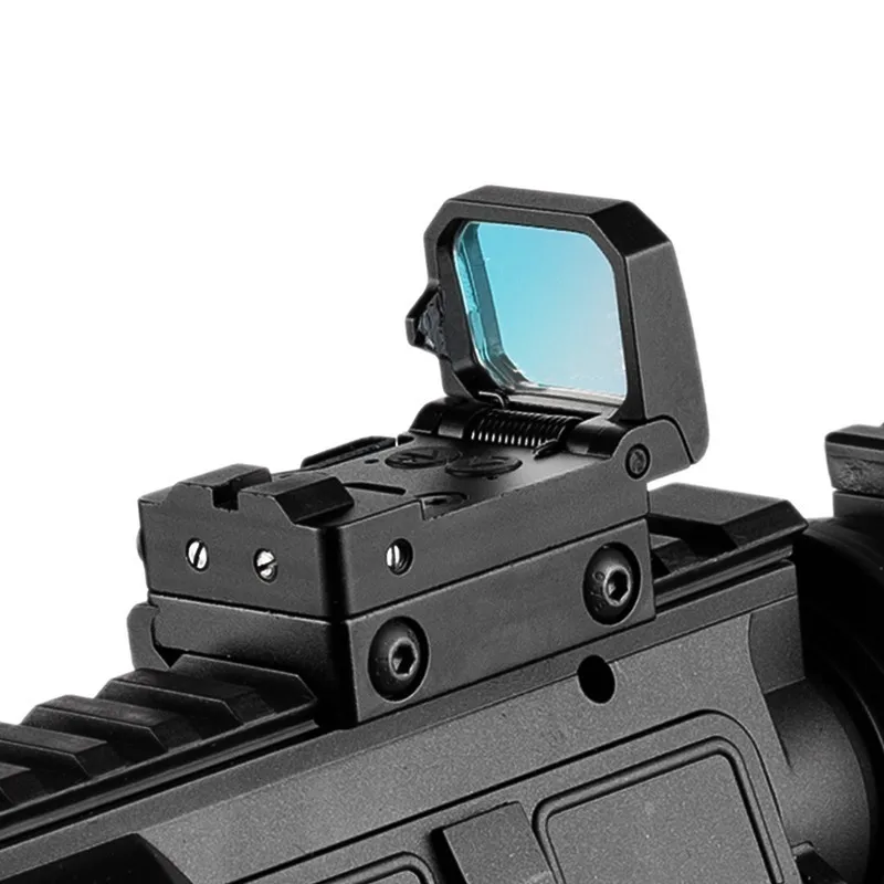 

Hunting RMR Flip Red Dot Sight Pistol Scope Folding Reflex Red Dot Sight High-quality 10 Level Brightness Adjustment Ak 47