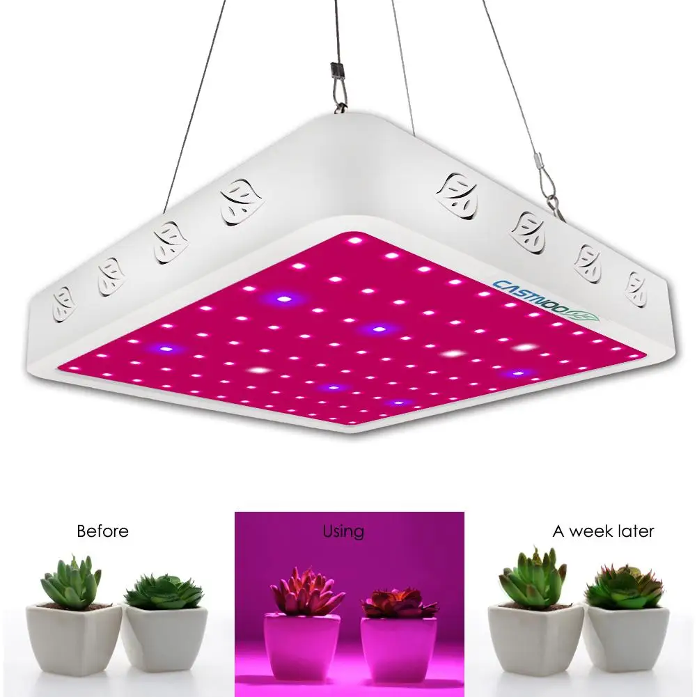  CASTNOO 400W LED Grow Light Panel Lamp Hydroponic Plant Growing Full Spectrum - 32951625011
