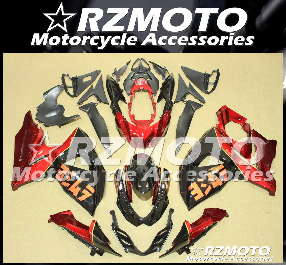 Обтекателя кузова Комплект подходит для Suzuki GSXR1000 09 10 11 12 13 14 15 16 GXS R1000 2009 2010 2011 2012 2013