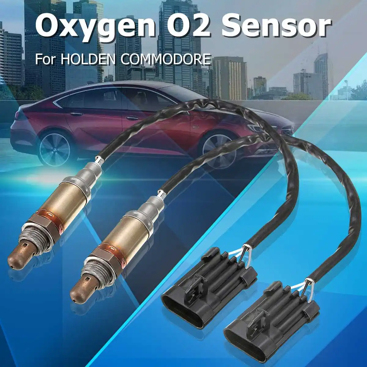 

2pcs Oxygen Sensor VS VT VU VX VY For HOLDEN COMMODORE V6 V8 GEN3 LS1 OXY O2 Caprice Crewman Monaro Statesman 0258 005 703
