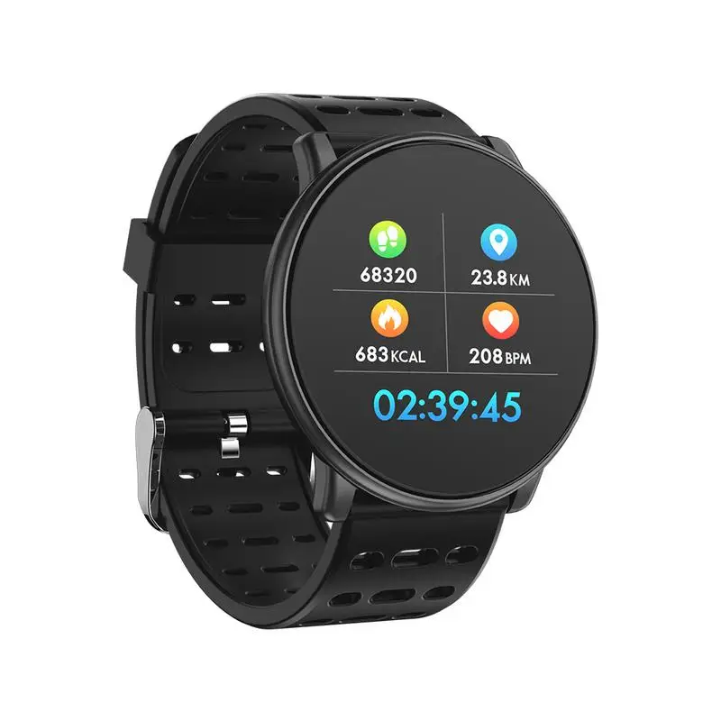 

Bluetooth Smart Watch Waterproof Heart Rate Sleep Detection Information Display Sports Pedometer Weather Forecast Smart Watch
