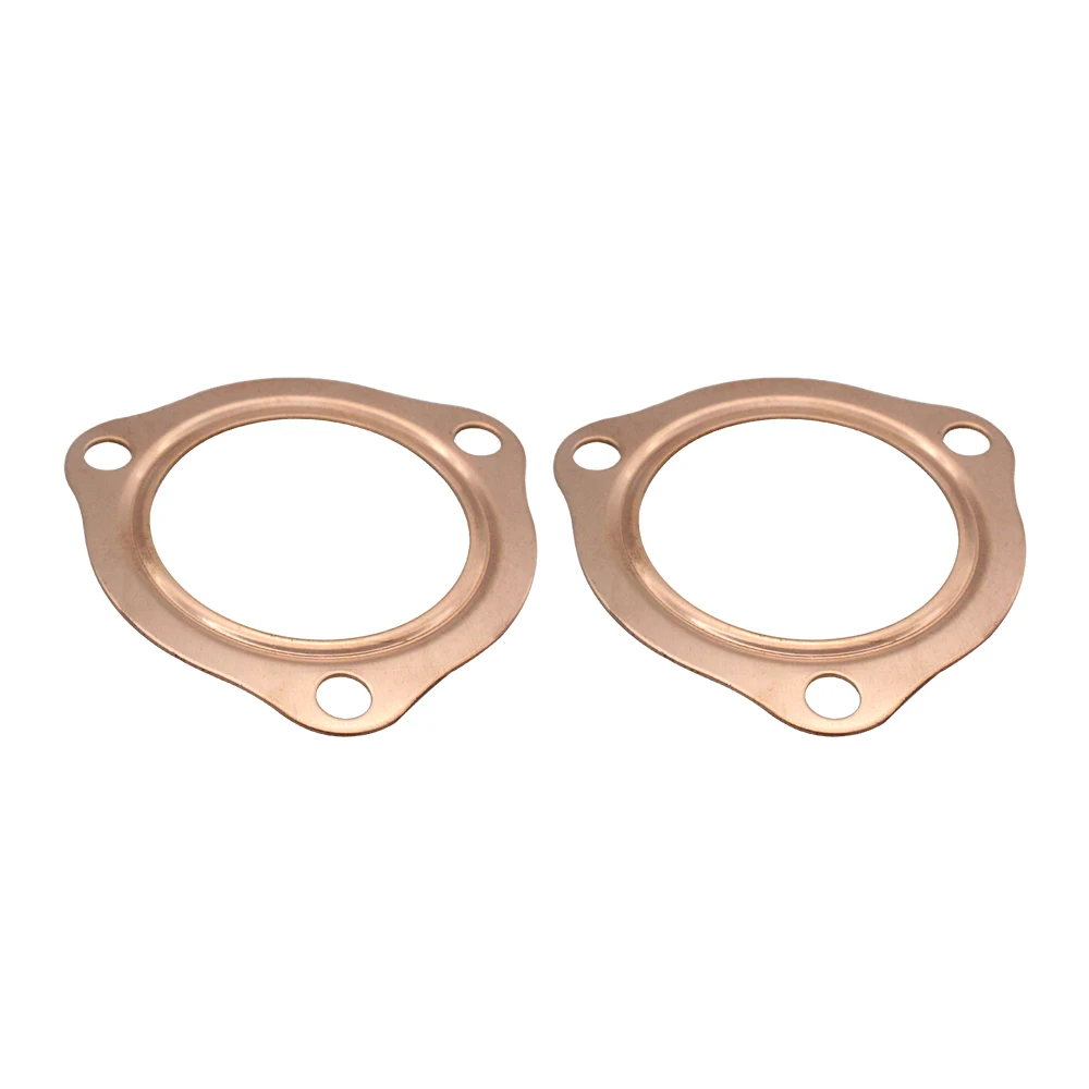 Copper Header Exhaust Collector Gaskets 2 1/2" Reusable for SBC BBC 302