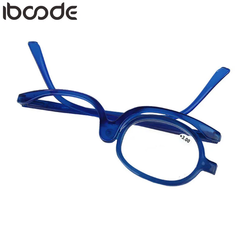 

iboode Rotating Makeup Reading Glasses Folding Eyeglasses Women Magnify Cosmetic Mirror Eyewear +1.0+1.5+2.0+2.5+3.0+3.5+4.0