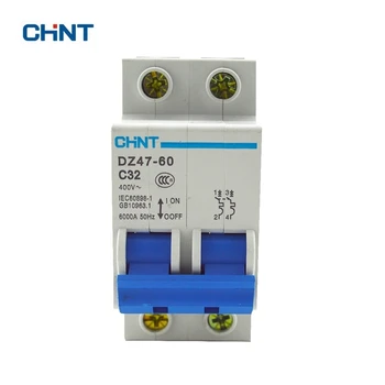 

Chint Air Switch Miniature Circuit Breaker DZ47-60 2P C32