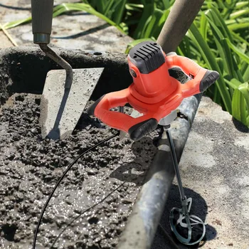 

1800W 850rpm Handheld Electric Paint Coating Cement Mixer 6 Speeds Adjustable Electric Cement Mixer Power Tools