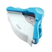 Новейшие DIY Мини Угловые круглые 5 мм карты бумажный удар ремесло круг фото резак инструмент Ремесло Скрапбукинг