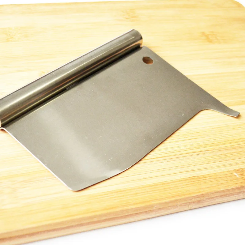 Thickening professional slicing knife pure stainless steel noodle cutter special face hook Shanxi noodle roller kitchen tool