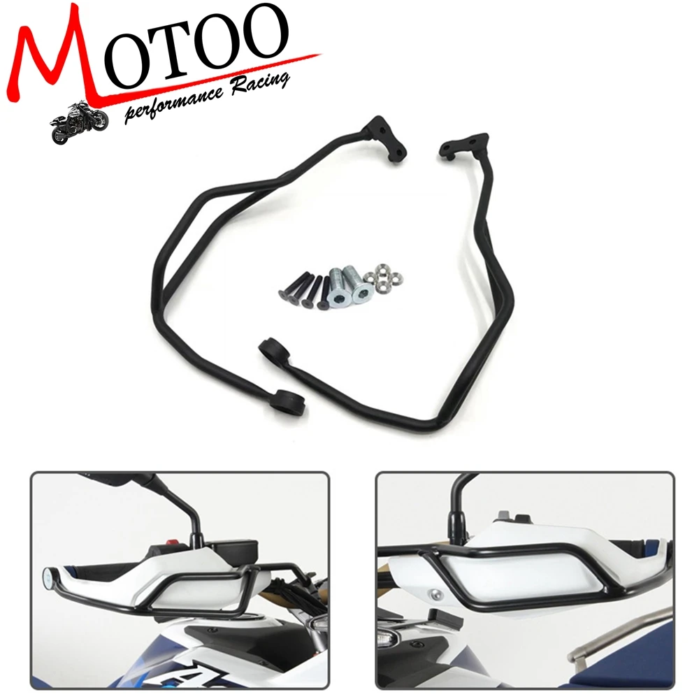 

For Honda CRF1000L 16-19 XADV 750 17-19 Steel Left Right Motorcycle Font Handle Crash Bar Hand Guard Bumper Frame Protector