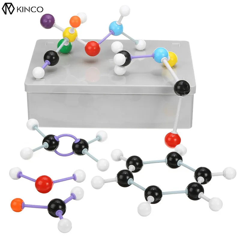 

Kicute 267Pcs/Set Molecular Model Set Kit Link General Organic Chemistry Scientific Models Structure For Teaching laboratory