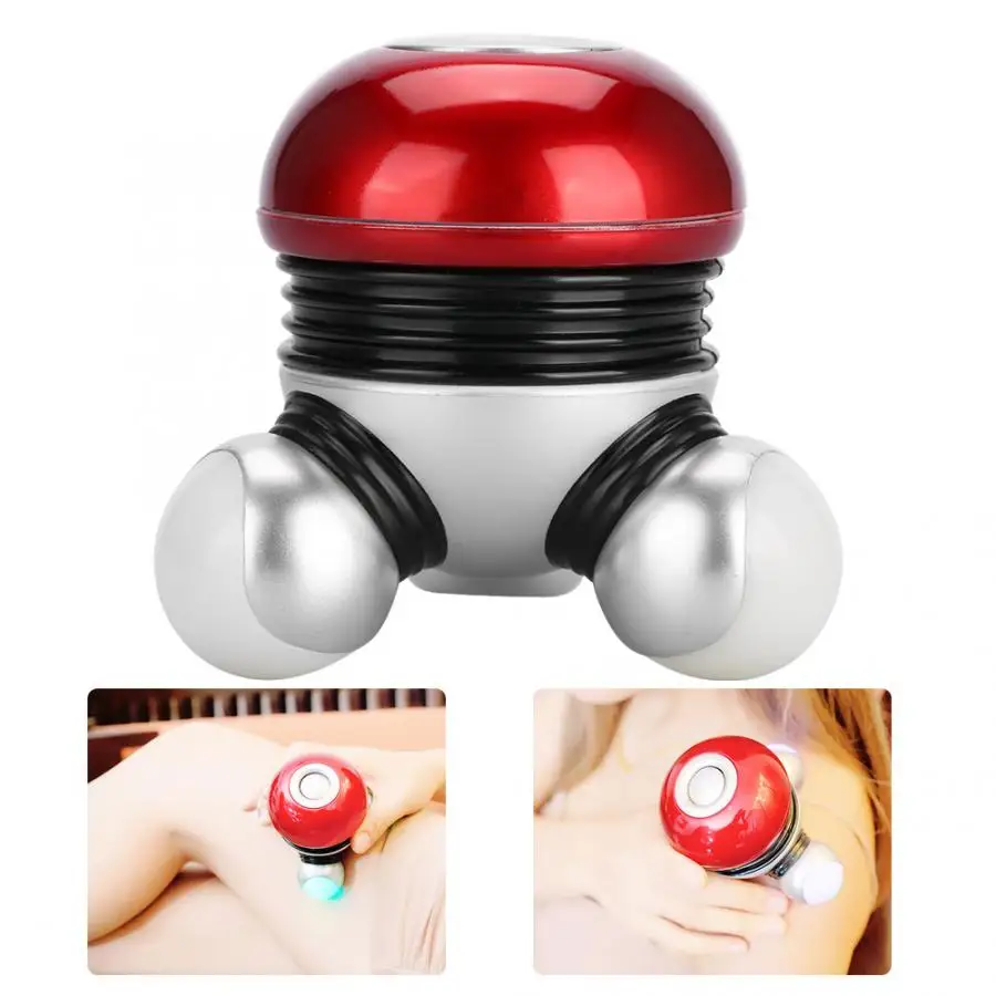 Мини Многофункциональный шейный пояс вибрации всего тела Массажер для