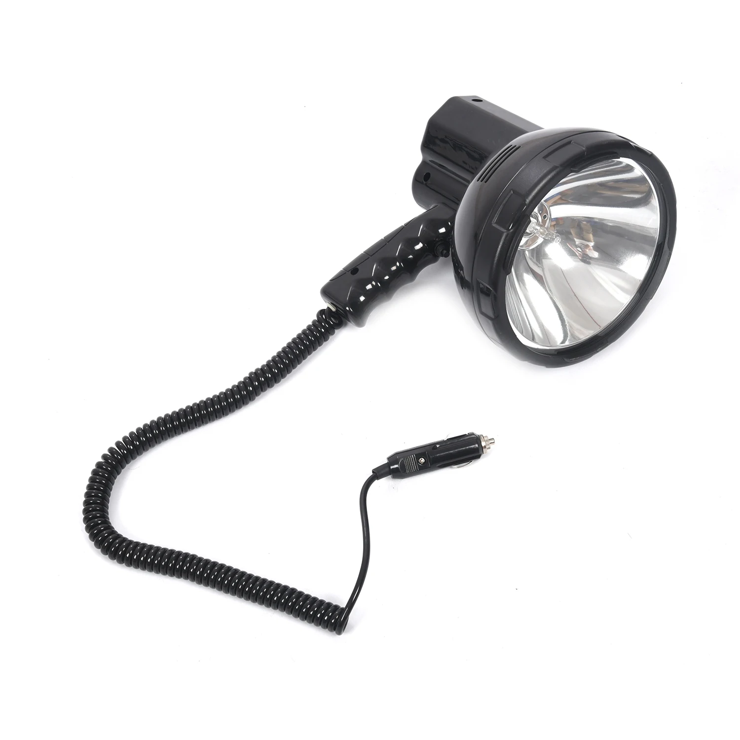 

JUJINGYANG High power xenon lamp outdoor handheld hunting fishing patrol vehicle h3 HID searchlights hernia spotlight 12v