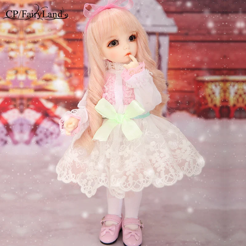 BJD куклы Littlefee Ante 1/6 Yosd розовый золотой вьющиеся волосы Лолита полный набор опций девушка игрушки для девочек лучший подарок Сказочная страна FL