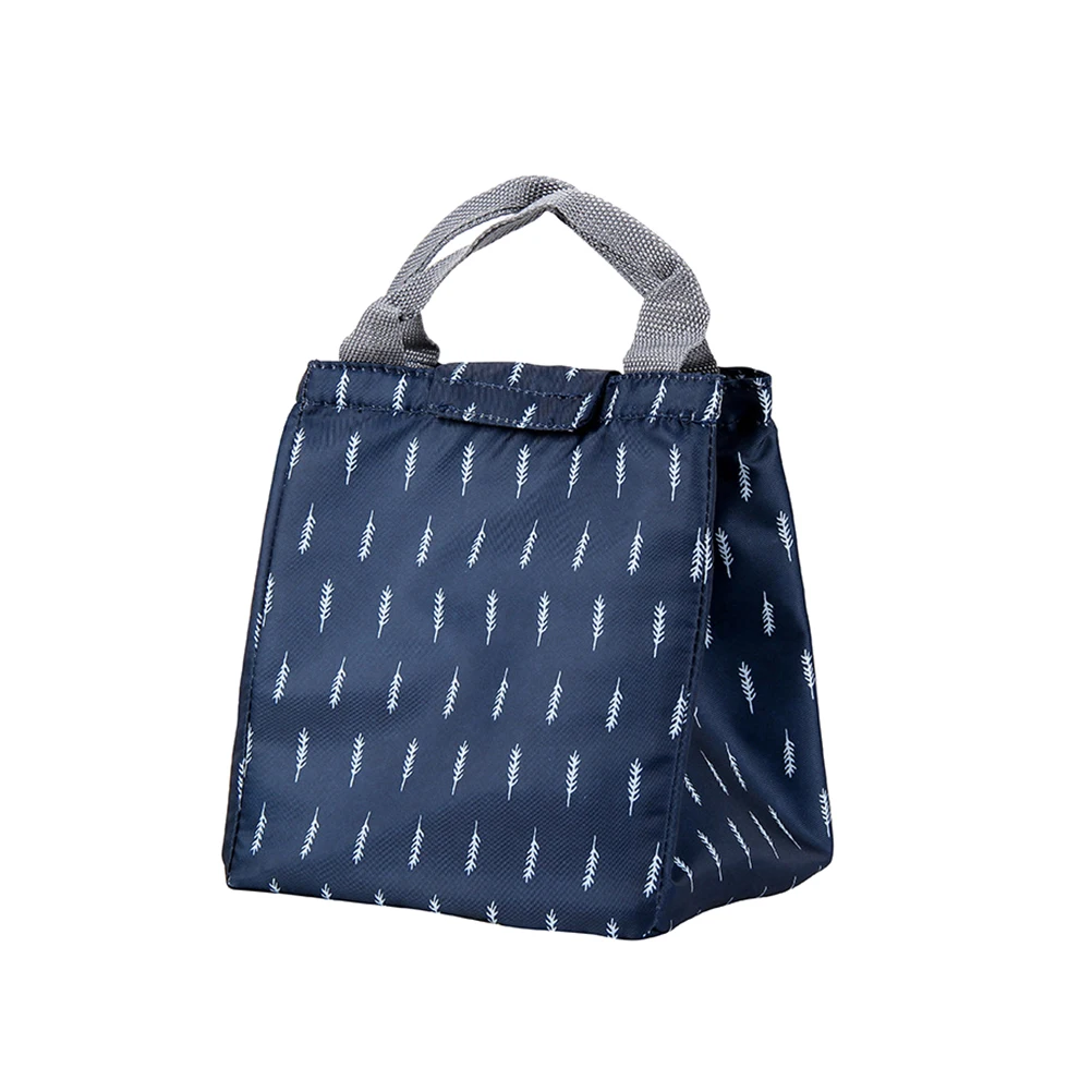 

Picnic Bags Printed Waterproof Portable Oxford Cloth Insulated Lunch Tote Lunch Bag for Hiking Camping Work Picnic