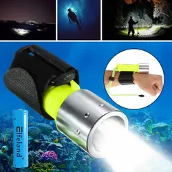 Smuxi Дайвинг T6 1600LM 3 режима Водонепроницаемый светодиодный головной свет flashlightt + 18650 фар красные, синие