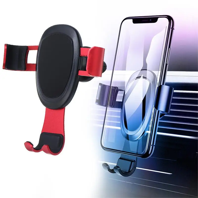 

Universal Gravity Car Phone Holder For Phone In Car Air Vent Mount Stand No Magnetic Mobile Phone Holder Smartphone Cell Support
