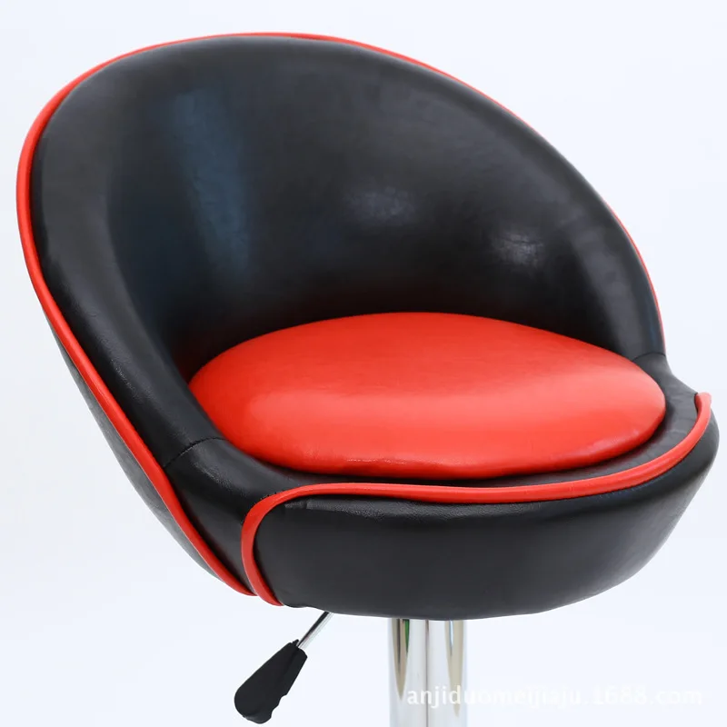 Lifting Swivel Bar Chair Rotating Adjustable Height Pub Bar Stool Chair with Footrest Simple Design High Quality cadeira Lifting Swivel Bar Chair Rotating Adjustable Height Pub Bar Stool Chair with Footrest Simple Design High Quality cadeira