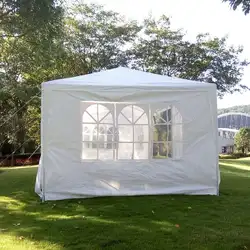 3X9 м Портативная Домашняя водостойкая палатка белый Высокое качество Наружная дорожная водостойкая палатка легко установить и