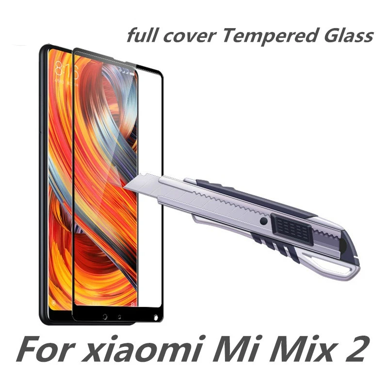 Полностью покрывающее закаленное Стекло для Xiaomi mi Mix 2 Evo x2 Экран защитный 5 99