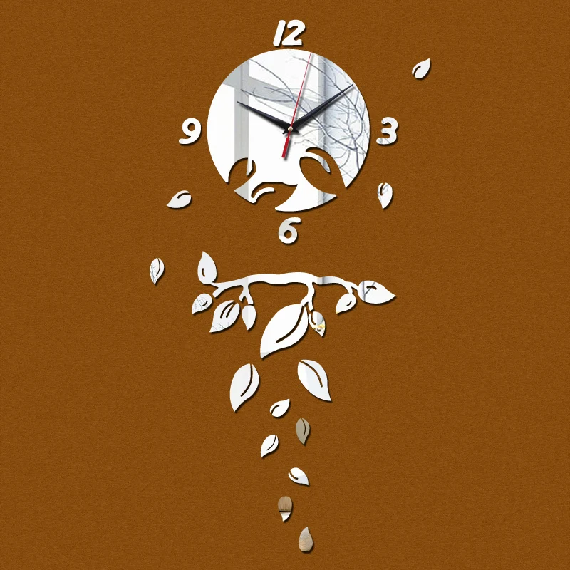 New Diy Quartz Watch Clocks Multi-piece Set Needle Living Room Modern Sun Decorative 3d Diy Mirror Wall Clock