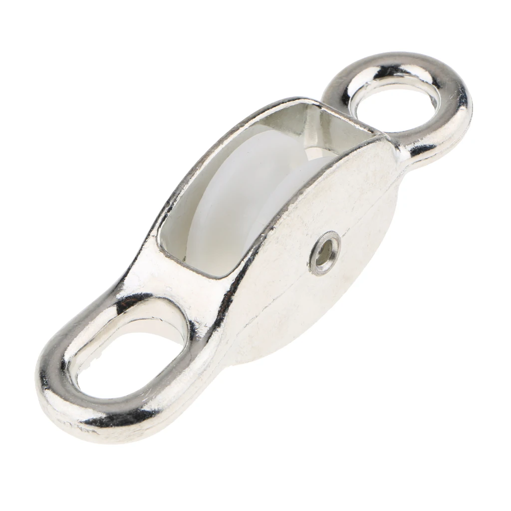 

MagiDeal 30mm Swivel Pulley Sheave Hanging Rigging Rope Hoist Lifting Single Wheel