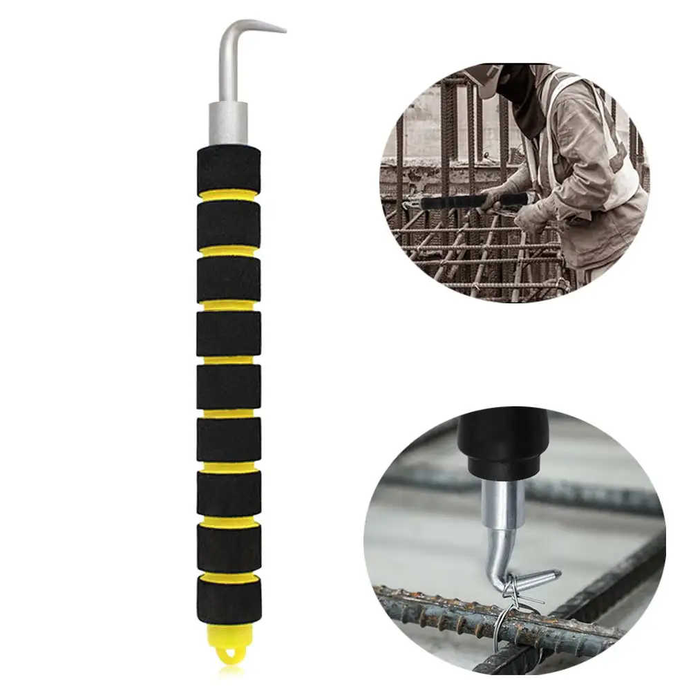 

Semi-Automatic Rebar Tier Construction Site Winding Tool Wire Knoting Pliers Steel Wire Tring Tool Steel Bar Tying Hook