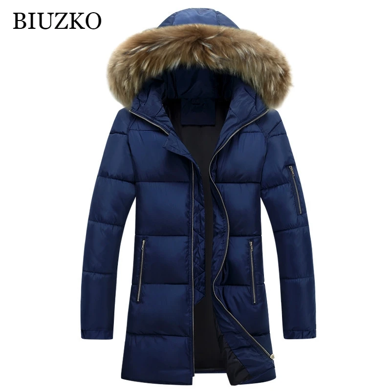 Sombrero De Moda Cremallera Largo Y Capucha Hombres gris Bolsillos Desmontable Chaquetas Grueso azul Caliente Cazadoras Abrigo Piel Con Abrigos Los Negro xxZ1E4