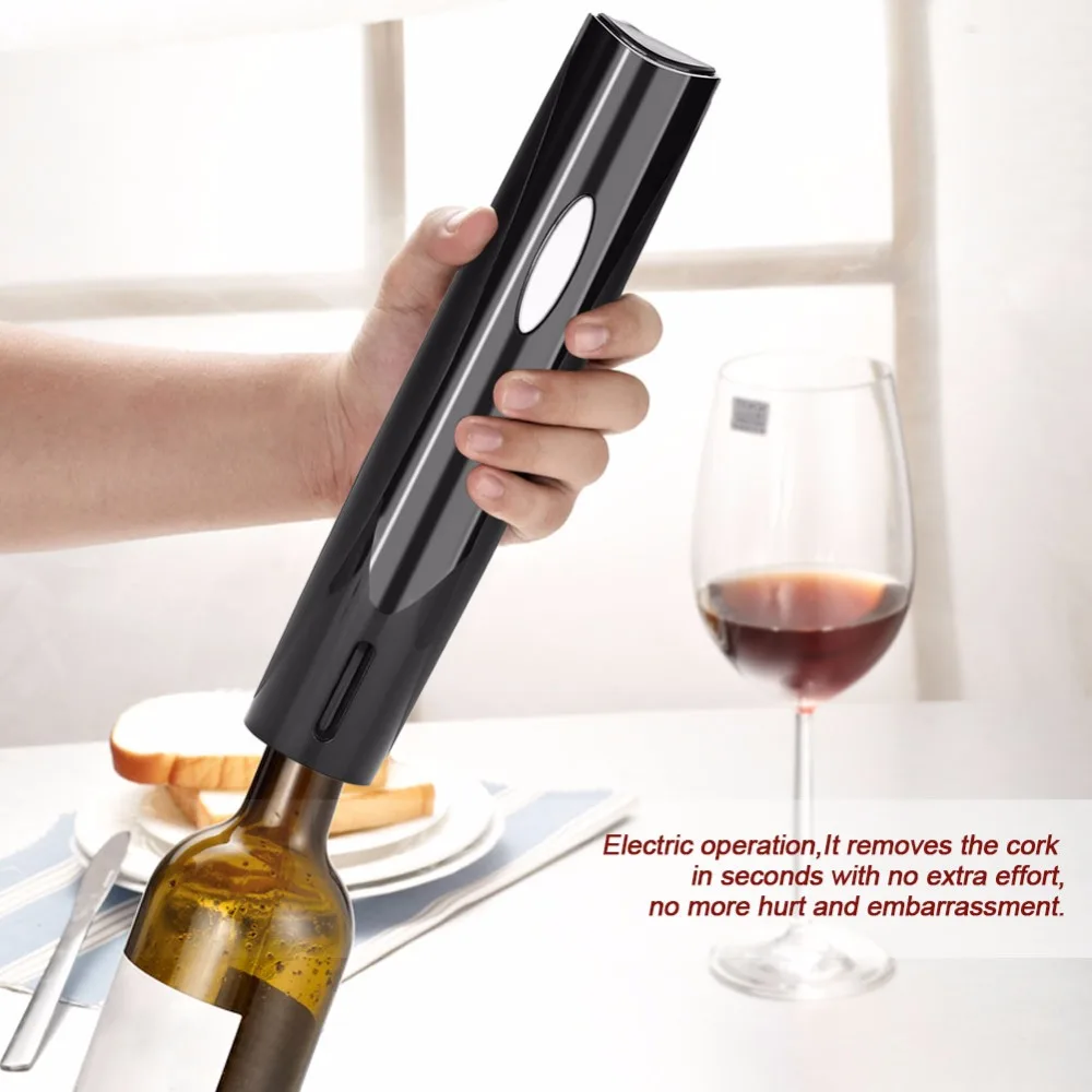 

Electric Red Wine Opener Air Pressure Pin Type Bottle Pumps Automatic Corkscrew Cork Out Wine Opener Kitchen Bar Tool