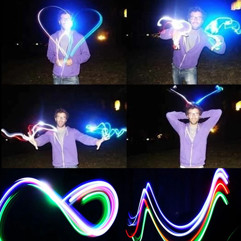 

10pcs/lot LED Finger Light Illuminate Colorful Laser Light Bar Props Light Lamp Wedding Celebration Holiday Party Decoration