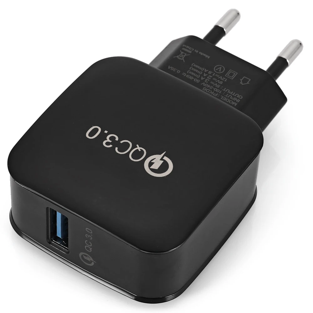 Gocomma QC 3 0 путешествия большой адаптер питания настенное зарядное устройство