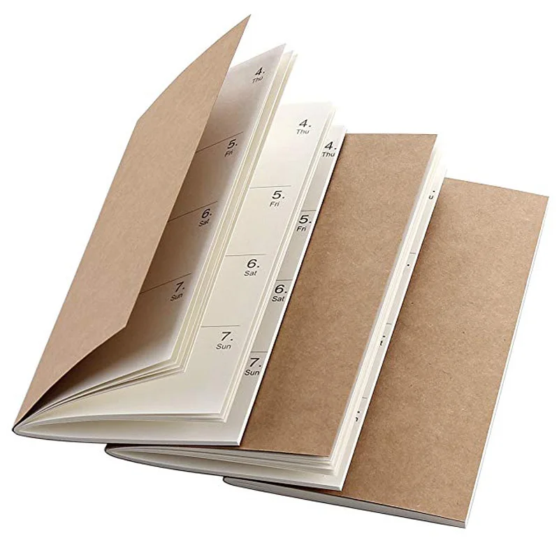 

Refill Inserts for Leather Traveler's Notebook Refill Inner Core Jounal Filler Papers Dairy Inserts Replace Notebook Inserts