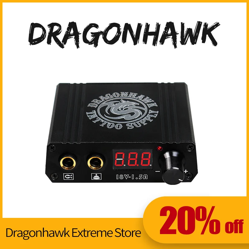 Tattoo Power Supply Digital LCD Mini Tattoo Power Supplies Box for