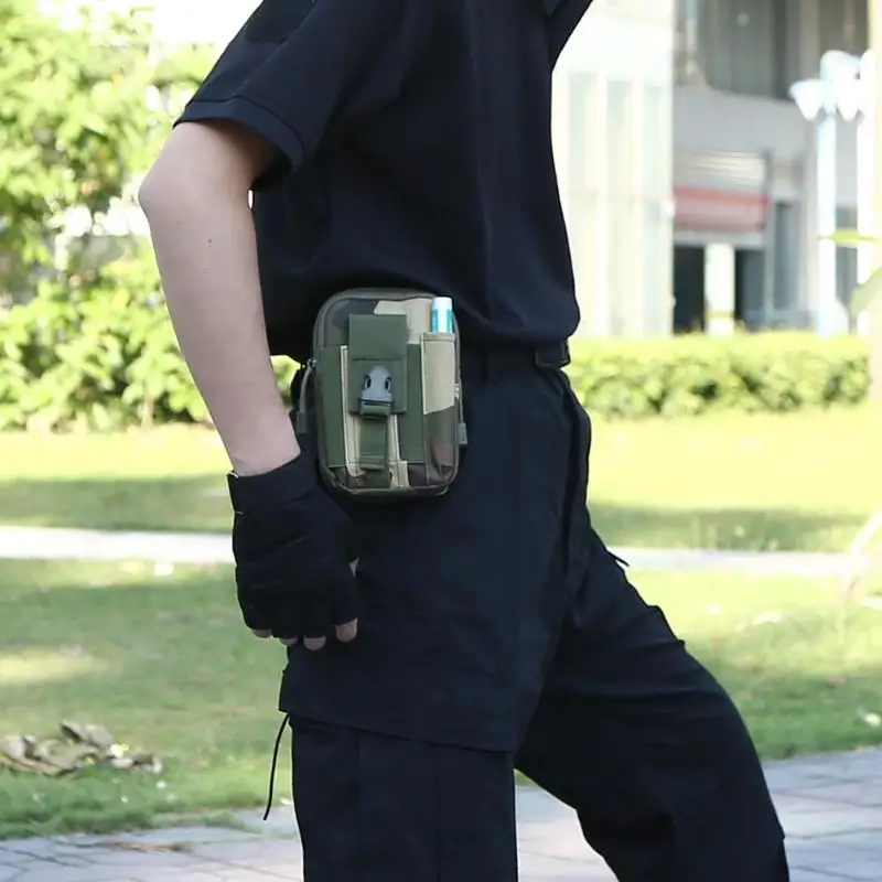 Pouch Molle Hunting Bags Belt Waist Bag Outdoor Pouches Phone Case Pocket Protable Military Molle Ammo Pouch Taktische