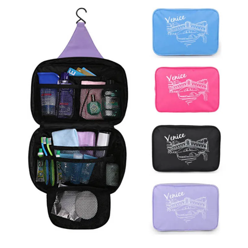 Buy High Capacity Traveling MakeUp Case Hanging Wash
