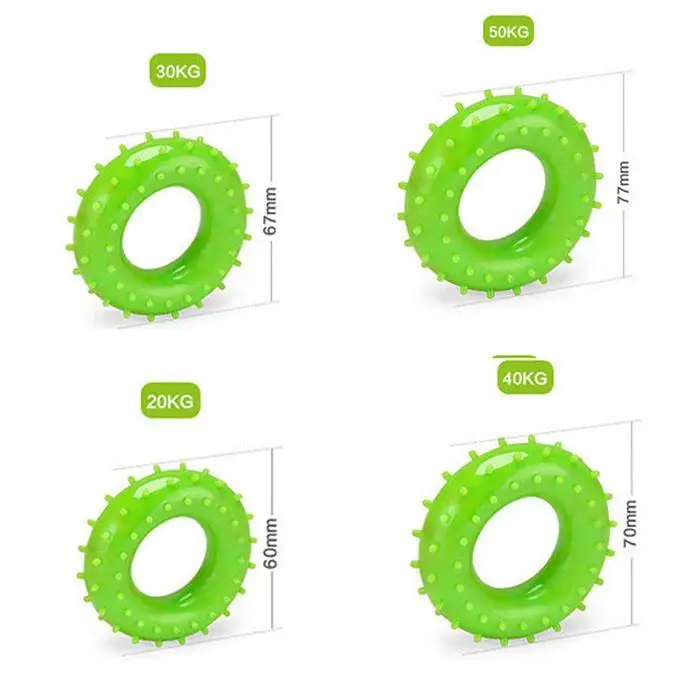 20-50 кг O форма резиновый ручной расширитель для рук для пауэрлифтинга фитнеса зажимное кольцо для тренировки мышц ручной захват