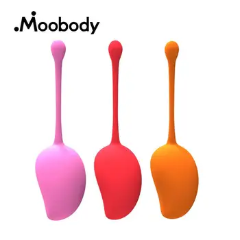 

3Pcs Vaginal Balls Ben Wa Balls Pelvic Muscle Exerciser Vagina Tight Trainers Vibrator Mango Shape Adult Sex Toys For Women