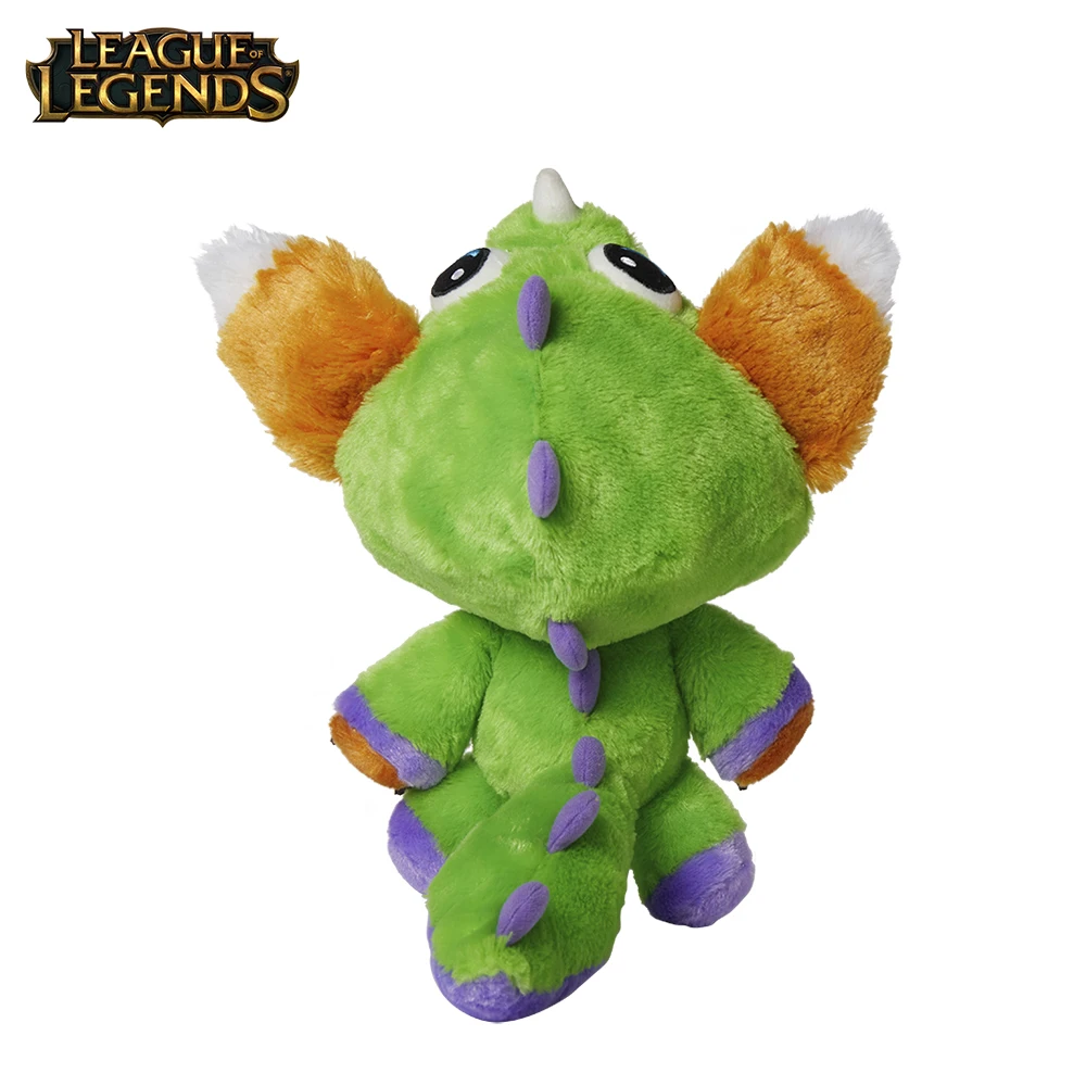 Коллекционная плюшевая игрушка LEAGUE OF LEGENDS DINO GNAR|Мягкие игрушки животные| |