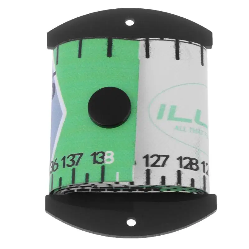 ПВХ пластик водонепроницаемый большой рыбы измерительная линейка 138 см 5