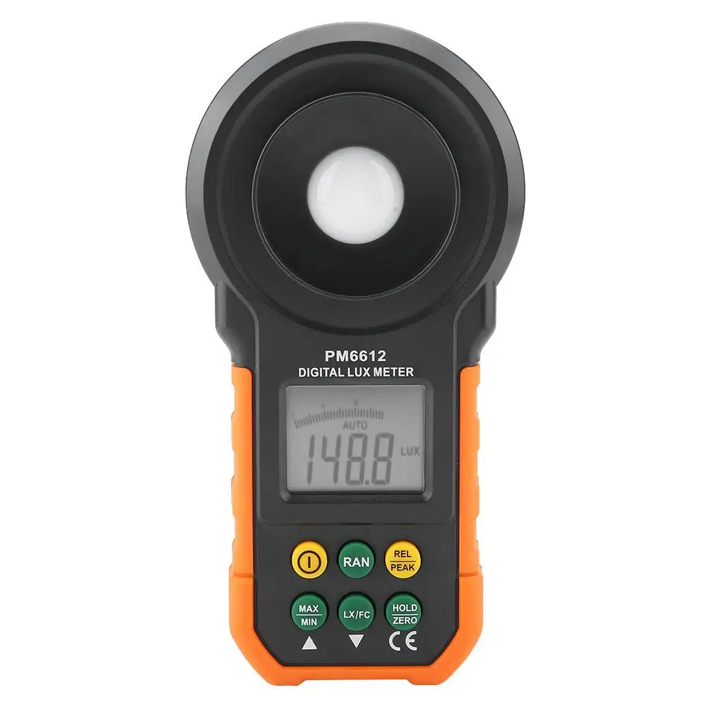 PEAKMETER светильник для фотографии цифровой фотометр высокой точности PM6612/PM6612L 200