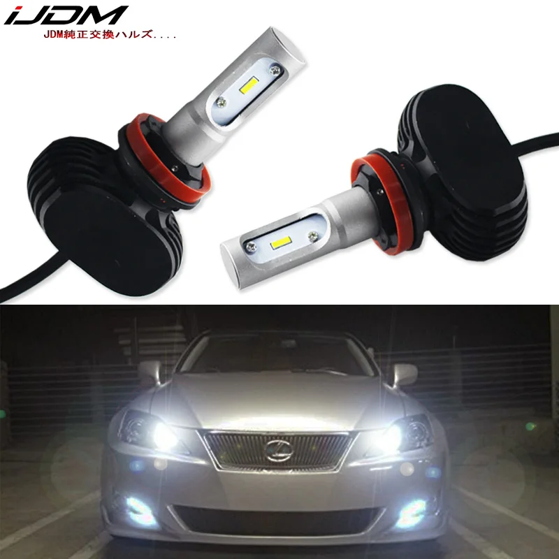 

iJDM Car Headlight 9005 LED HB3 LED For Lexus IS GS ES LS RX LX For Toyota Camry Highlander High Beam Daytime Running Light 12V