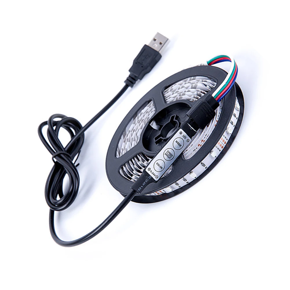 Светодиодная лента с питанием от USB для домашней гостиной освесветильник задней