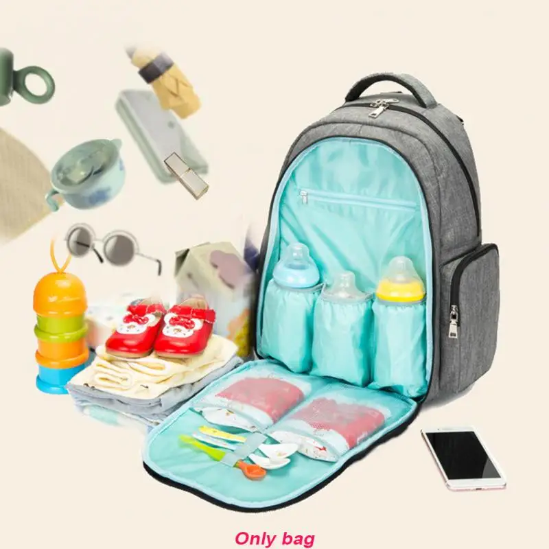 

New Large Capacity Waterproof Mommy Diaper Bag Nursing Backpack Storage Bag Nappy Baby Multifunctional Shoulder Bag #1027