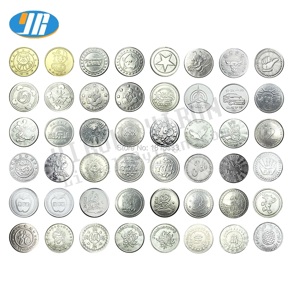 

Customized game token arcade tokens arcade game coin 5000pcs Free design pattern