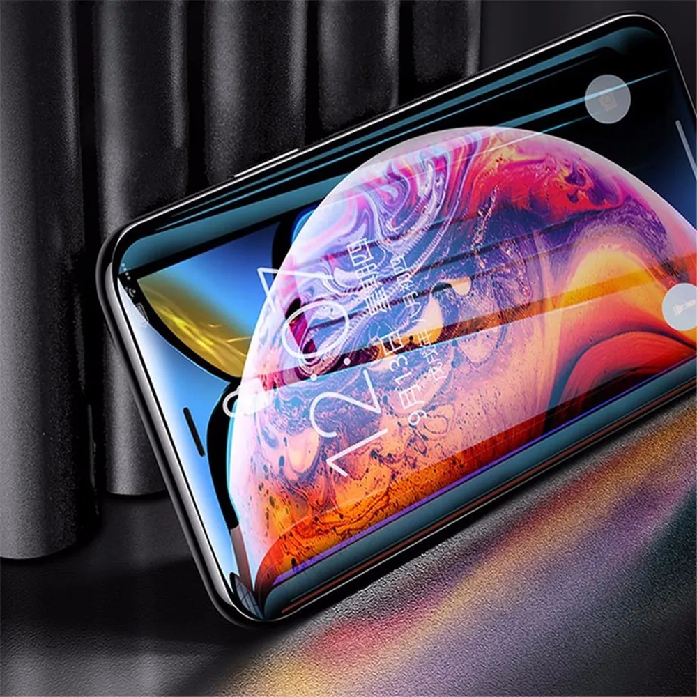 10D высококачественное закаленное стекло с полным покрытием для iPhone 6S 7 8 Plus Защита