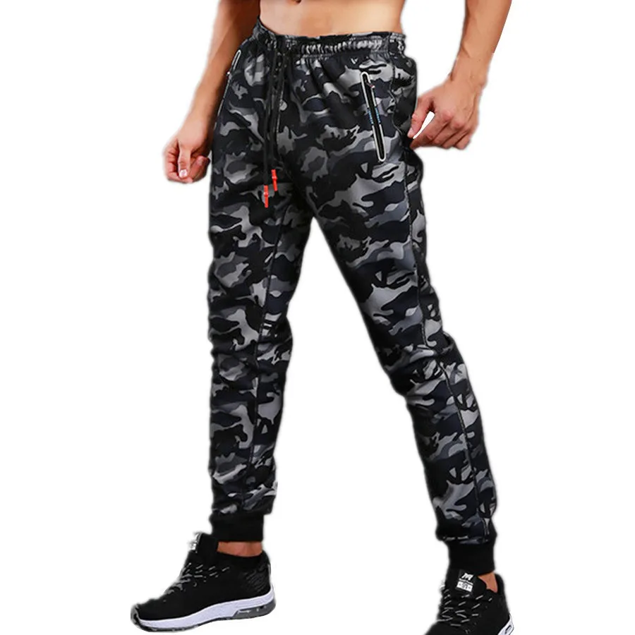 

2019 New Mens Joggers Sweatpants Gyms Camouflage Pants Fitness Men Crossfit Sportswear Trousers Camo Casual Pants