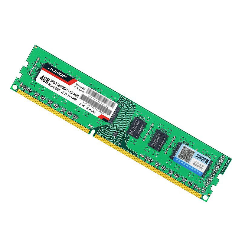 

JUHOR DDR3 4G Pc Ram Memory Dimm 1.5V Desktop Ram Internal Memory Ram For Amd Motherboard(1600Mhz)