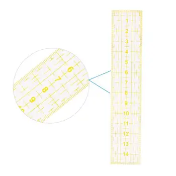 

15cm DIY Multi-function Straight Ruler Plastic Home Handmade Patchwork Quilting Sewing Ruler Patchwork Drawing Rulers CSV
